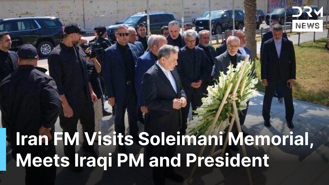 Iran's Araghchi Visits Soleimani Memorial, Holds High-Level Talks with Iraq PM and President | AC1N