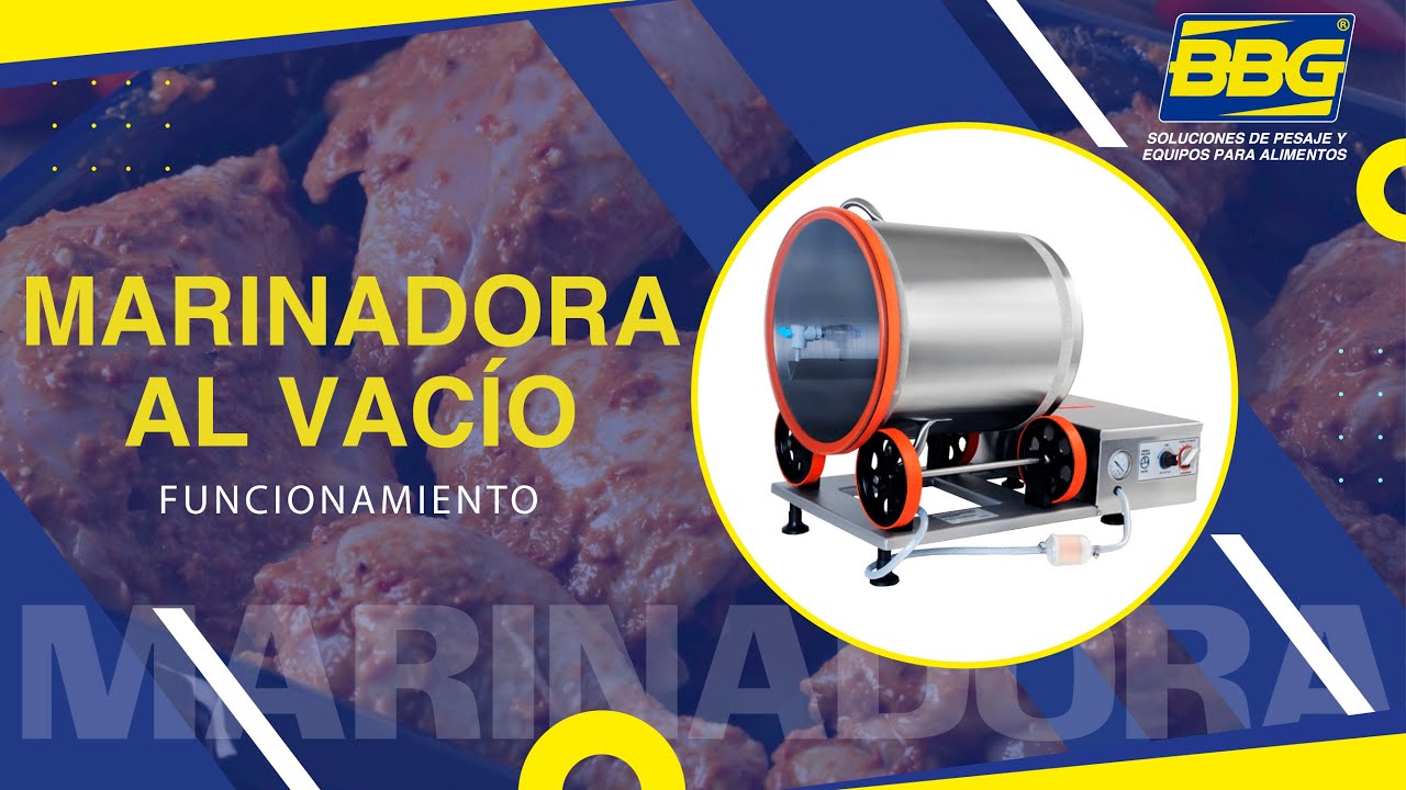 BBG - ¿Cómo marinar al vacío? Marinadora al vacío Ref: MV-25