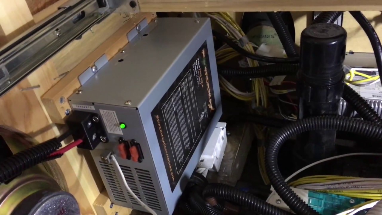 Replacing the Battery Charger/Converter in a Winnebago/Itasca Motorhome