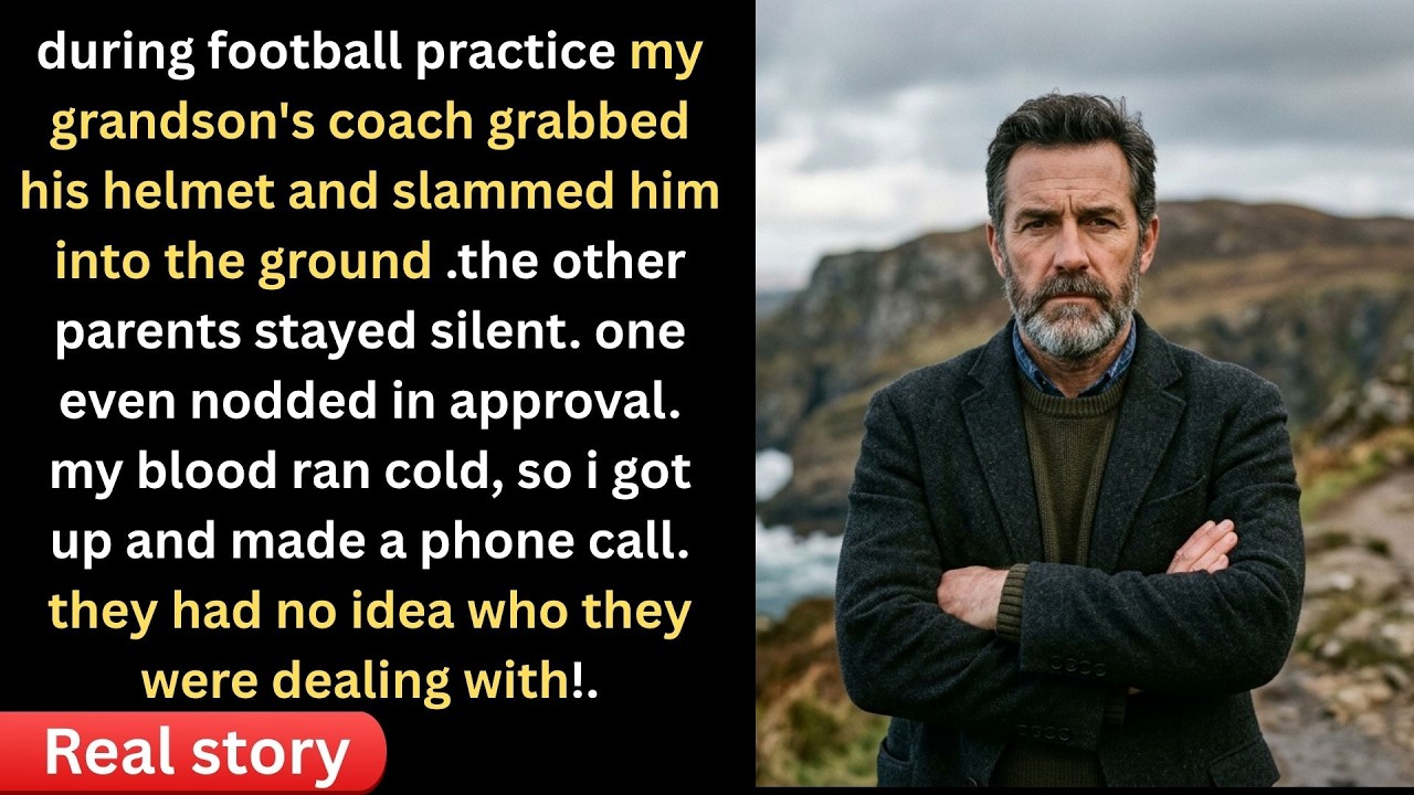 When the Coach Threw My Grandson to the Ground, Everyone Stayed Quiet… Until I Made One Call