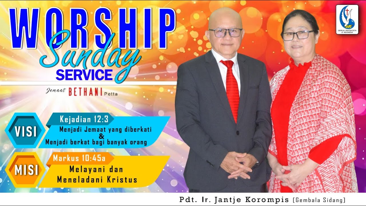 Ibadah Raya GPdI Bethani Petta, Minggu 15 Februari 2026 (Live)