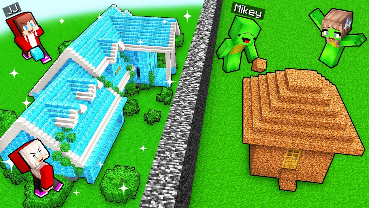 Mikey Family and JJ Family Cheated with //MILLIONAIRE in Build Battle in Minecraft (Maizen)