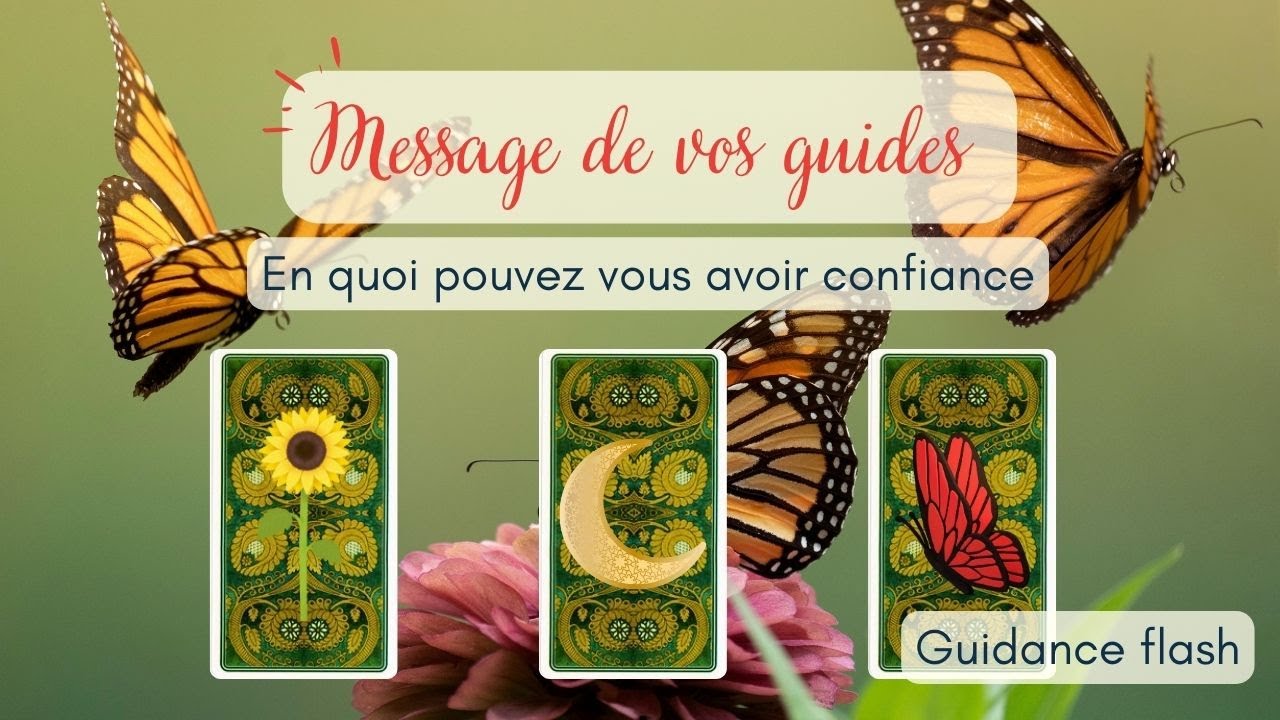 En quoi puis-je avoir confiance en ce moment? Guidance flash intemporelle