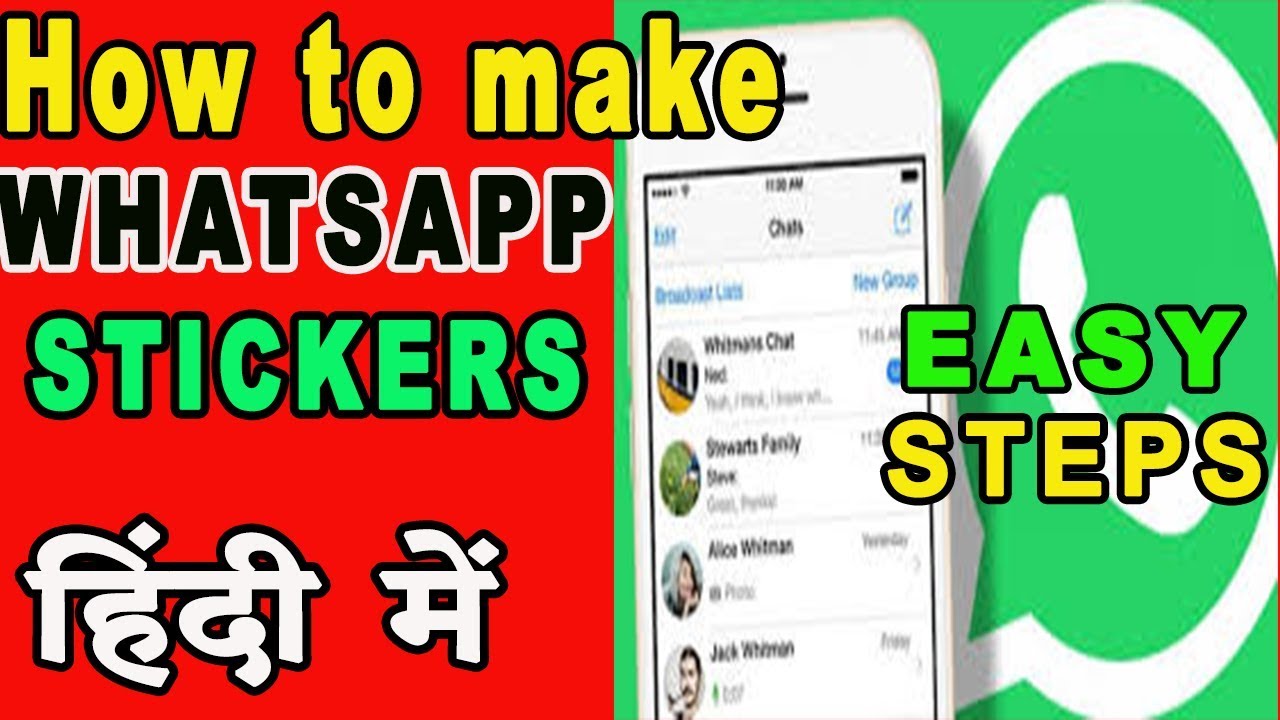 How to Make Your Own WhatsApp Stickers for Free, WhatsApp tricks & tips