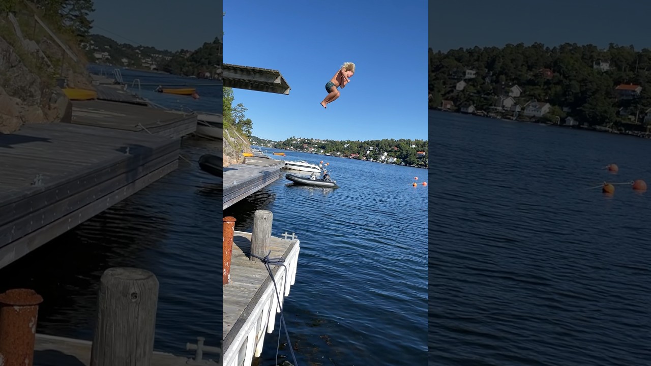 Nytt stupet&aring;rn i Arendal 😍😎#youtubenorge #norsk #bade #sommer #stuping #salto