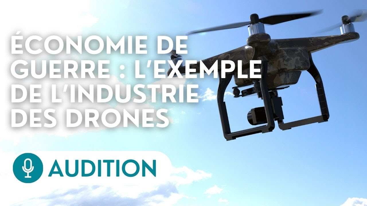 🔴 Audition de professionnels du secteur des drones sur les enjeux de l’économie de guerre