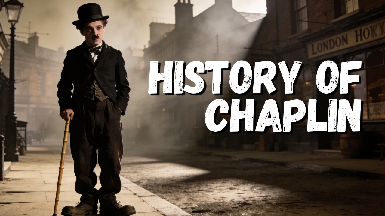 History of Chaplin: The Little Tramp Who Conquered the World | Graded Reader | Improve English ✅