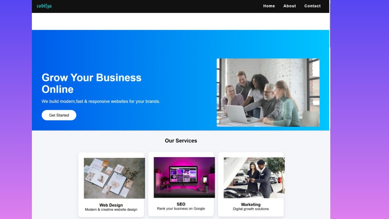 Html css projects for beginners |