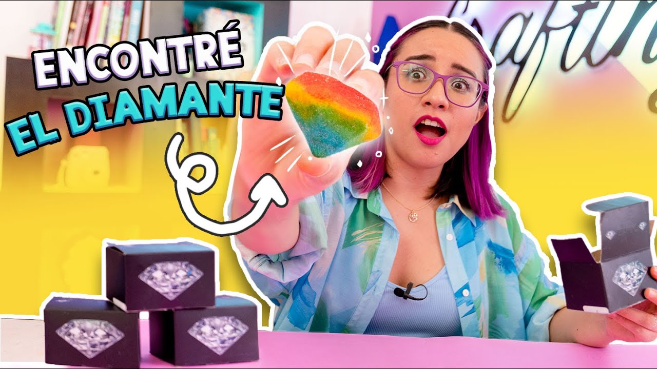 ENCONTRE EL DIAMANTE ARCOIRIS 😱🌈Craftingeek