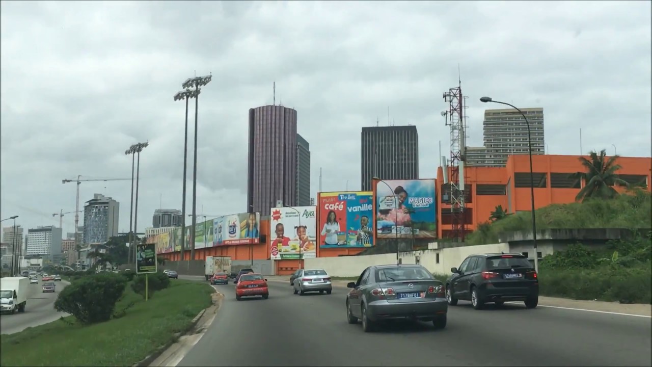 Driving around Abidjan 2 | Business capital of Ivory Coast | Côte d'Ivoire