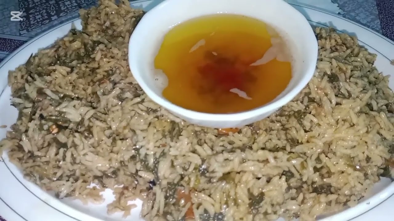 سبز چاول بنانے کا طریقہ