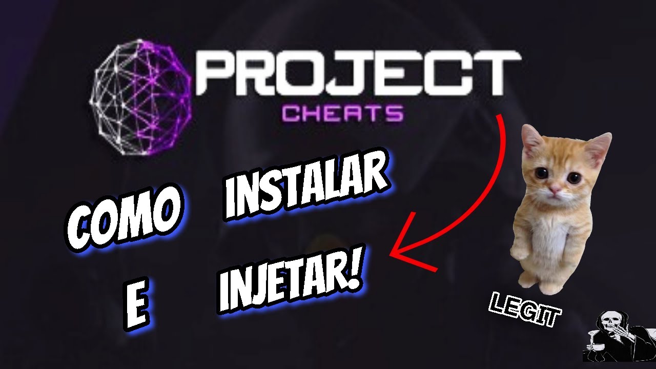 Como instalar e injetar o Melhor Cheat anti ban (Project Cheats)