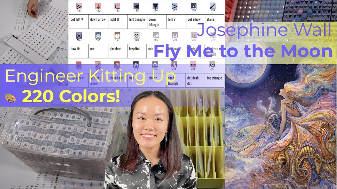 Engineer Kitting Up 220 Colors 🎨 Find ANY color in 5 seconds! J Wall / Diamond Painting Deutschland