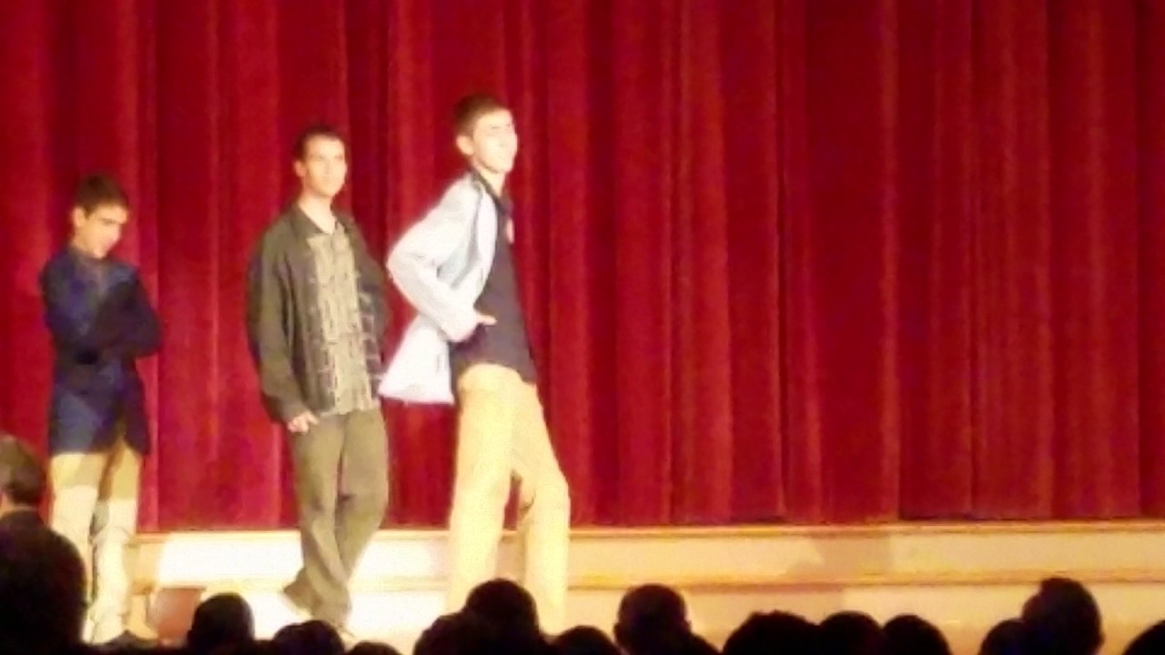 SHA Sister Act- Lady in the Long Black Dress- Derek as Joey