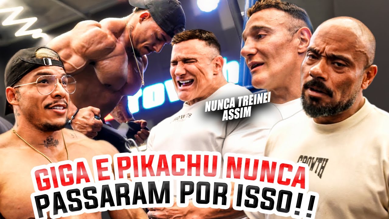 GIGA E PIKACHU ENFRENTARAM O TREINO MAIS CRUEL DO BALESTRIN