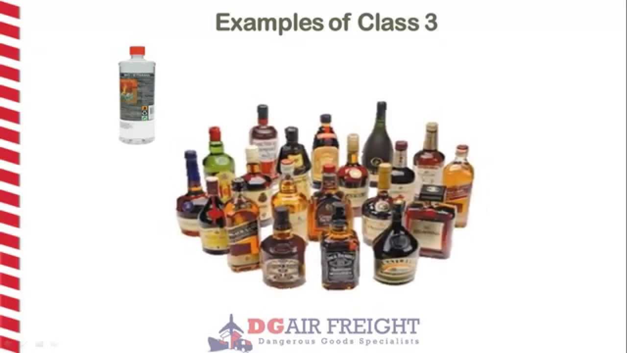 Dangerous Goods Class 3 - Flammable Liquid