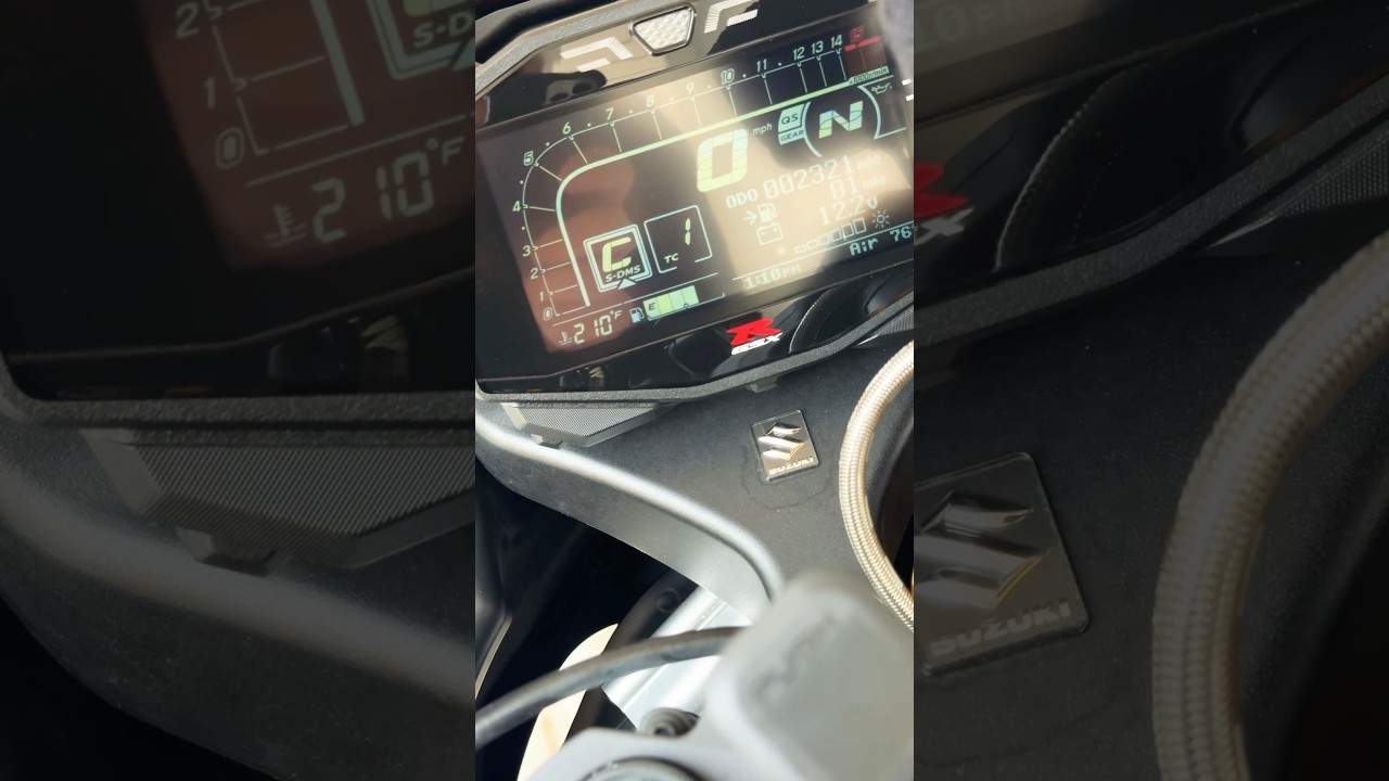 Gsxr 1000R riding modes explained use them they are the ere for a reason.  🙂