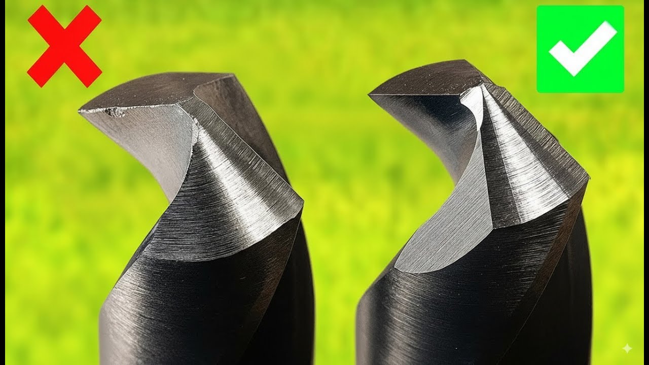 Millions Of People Still Don't Know How To Sharpen Drill Bits Quickly And Easily