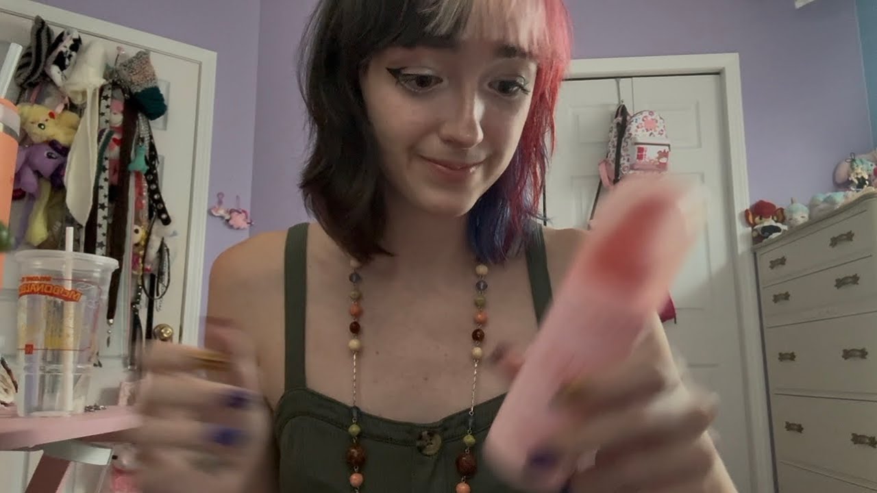 ASMR doing my makeup