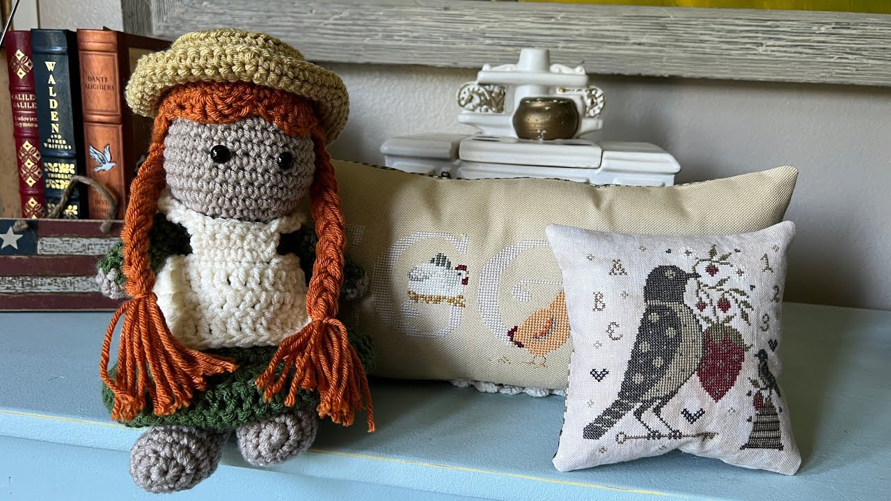 Flosstube #42 | A Whole Lot of Finishes and Cross Stitch Wishes