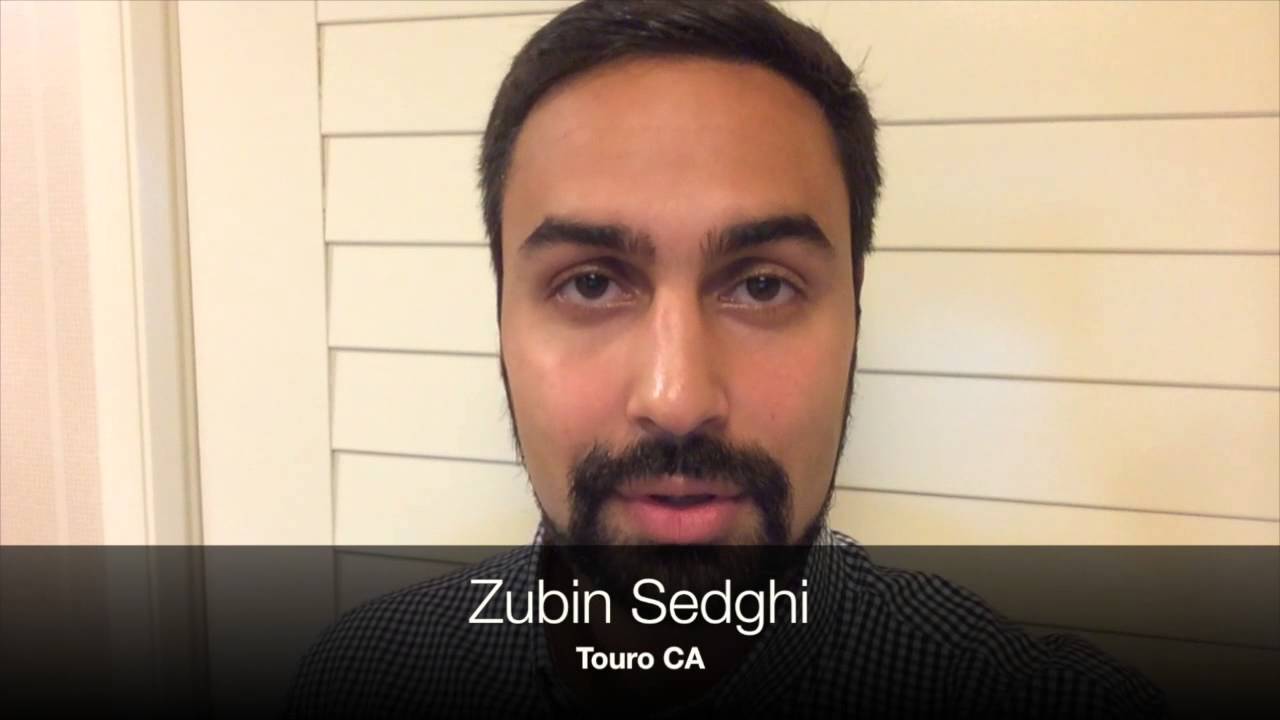 Zubin Sedghi, Touro CA