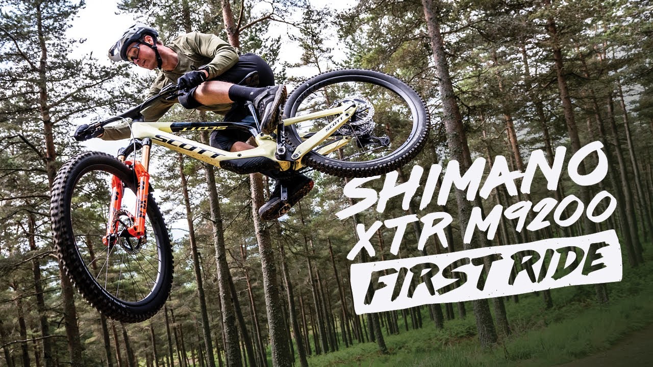 Тестирование НОВОГО Shimano XTR на моем велосипеде SCOTT Ransom в Абердиншире, Шотландия