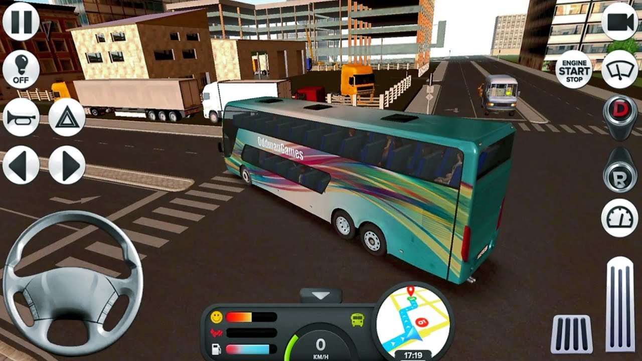Coach Bus Simulator #21 Dangerous Rides! 😅😂 - Android IOS gameplay walkthrough