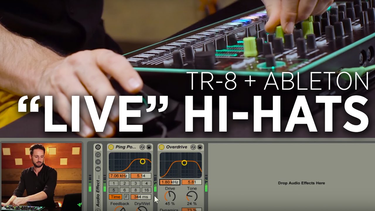 Make A TR-8 Hi-Hat Sound 