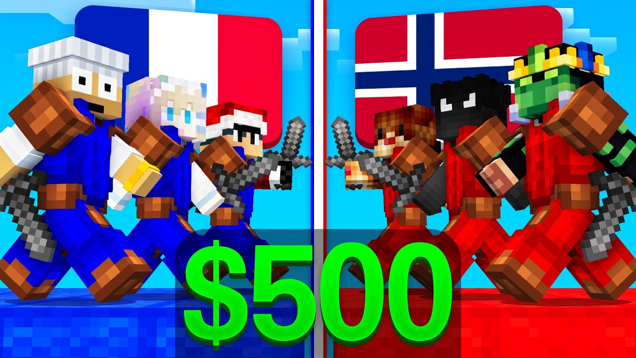 DEMOLISHING Team France In $500 Bedfight World Cup