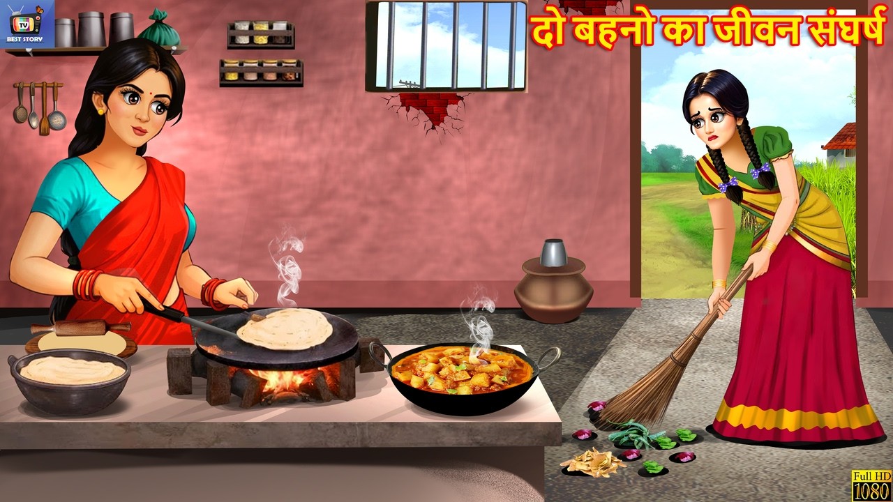 दो बहनो का जीवन संघर्ष  | Do Behane Ki Kahani | Hindi Kahani | Moral Stories | Hindi Story | Kahani