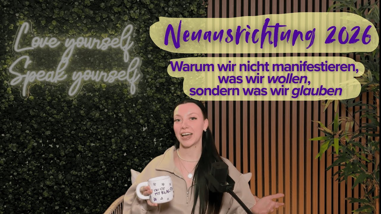 Neuausrichtung 2026 – Warum wir nicht manifestieren, was wir wollen, sondern was wir glauben