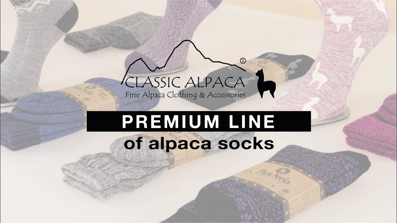 Why choose the premium line of alpaca socks from Classic Alpaca?