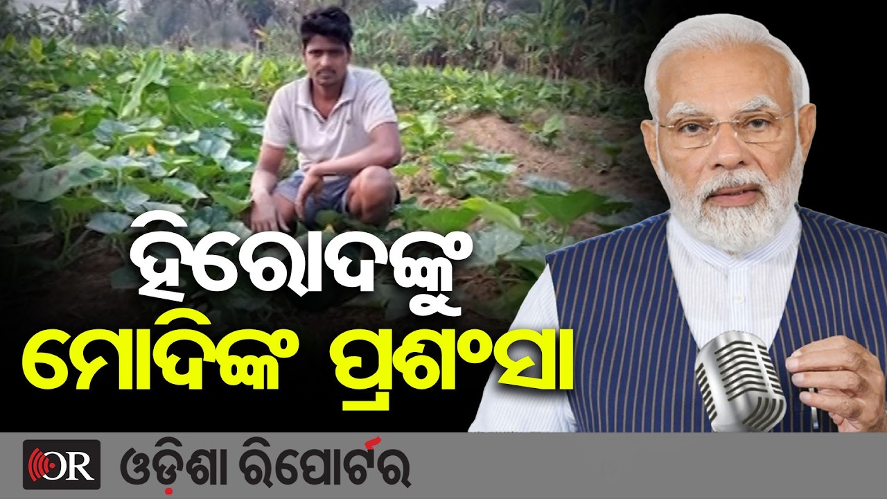 ଓଡ଼ିଶାର ଯୁବ ଚାଷୀ ହିରୋଦ ପଟେଲଙ୍କୁ ମୋଦିଙ୍କ ପ୍ରଶଂସା | Odisha Reporter