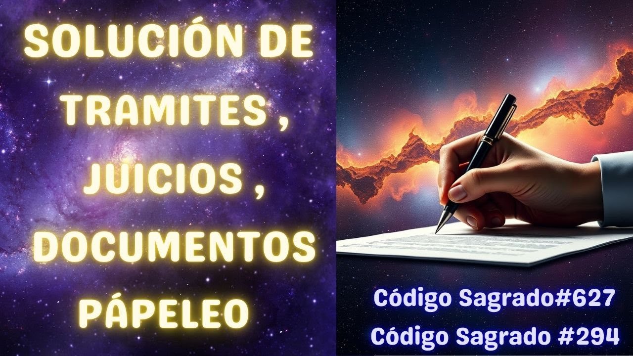 SOLUCION DE TRAMITES , JUICIOS , DOCUMENTOS  Soluciona  Papeles  con  C&oacute;digos Sagrados #627 y #294.