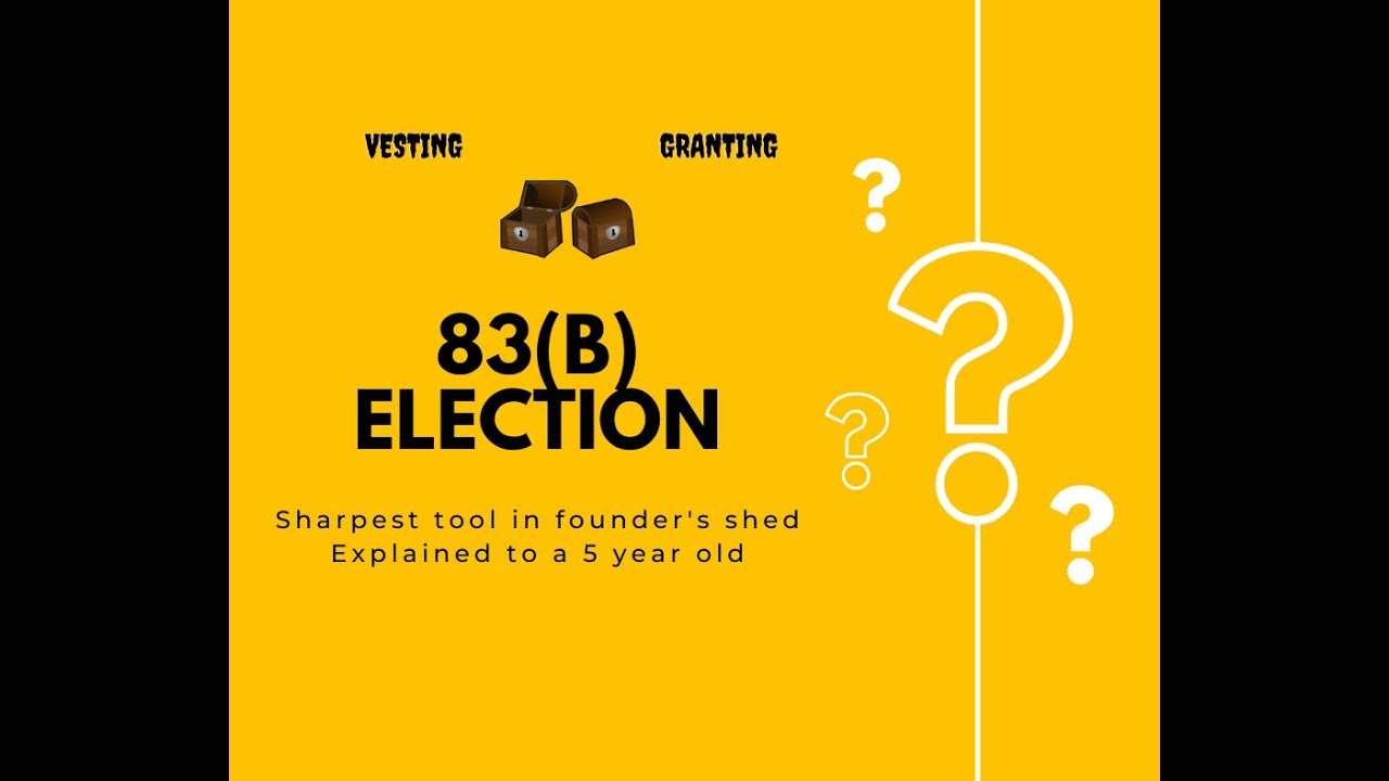 83b election. Explained to a 5 year old