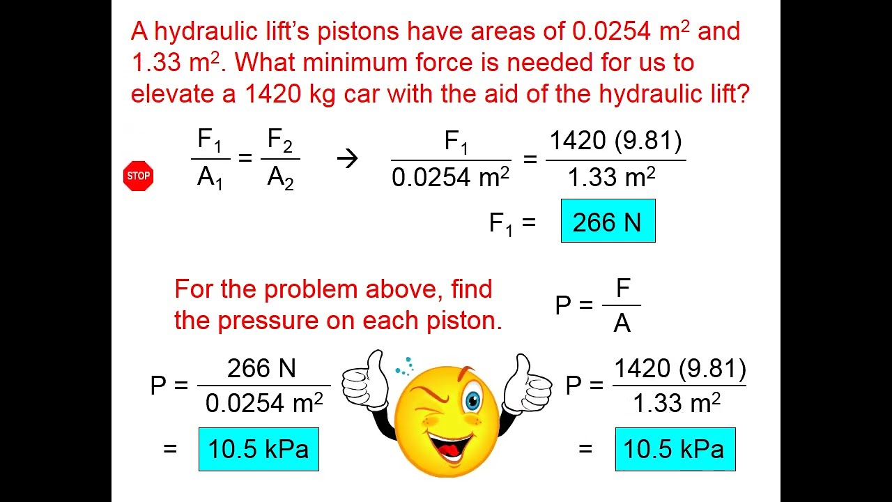 z45 Pascal's Principle (Calculation)