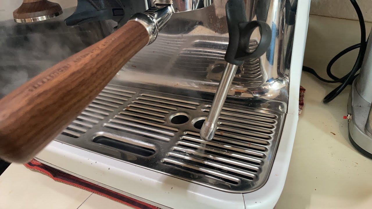 Устранение неполадок в режиме реального времени — нет подачи пара | Breville Barista Pro 