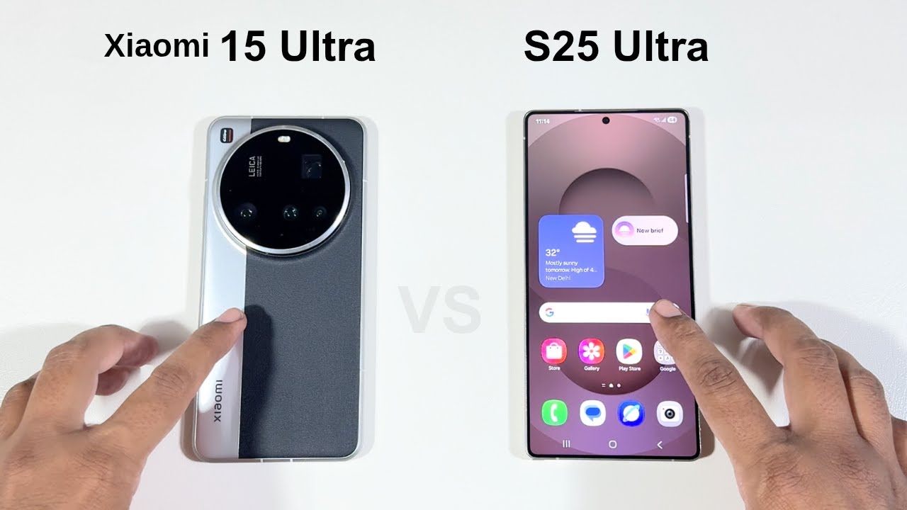 Xiaomi 15 Ultra vs Samsung S25 Ultra Speed Test and Camera Comparison