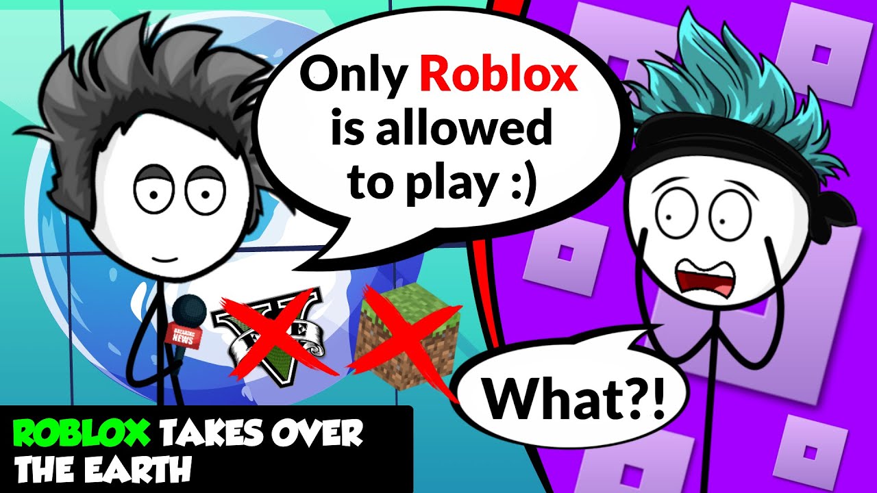 What if Roblox takes over the Earth