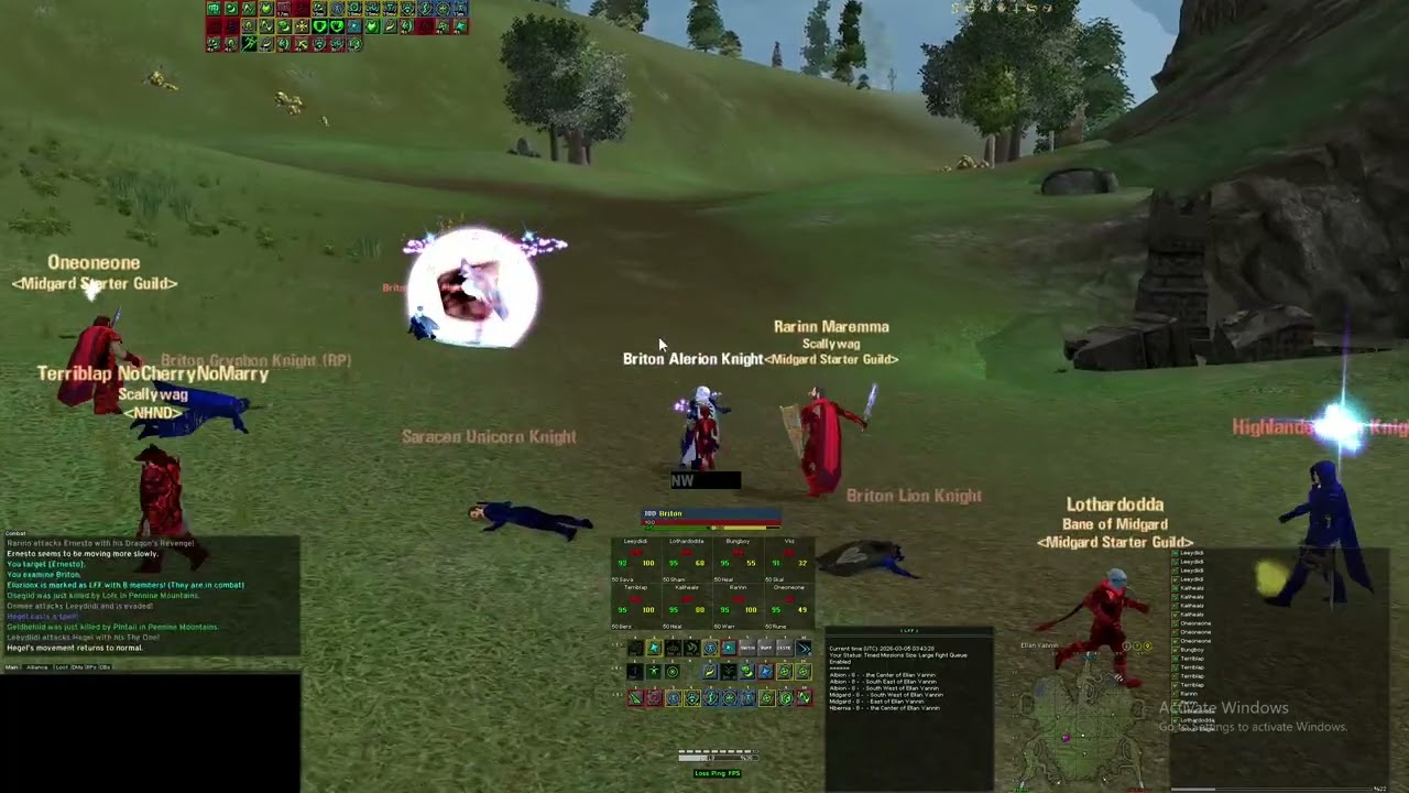 vibes | Aug Healer | Mid Debuff Tanker | Arena | Eden Daoc