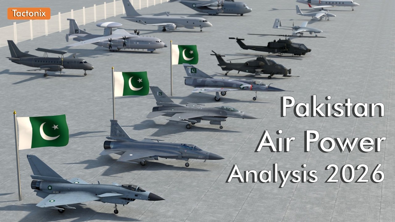 Pakistan Air Power 2026 - Complete Fleet Explained