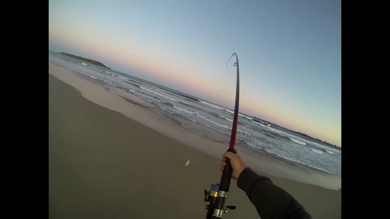 WARILLA BEACH FISHING  ILLAWARRA TRIP PART 1