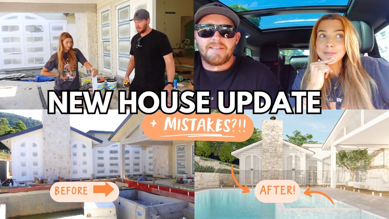 Building our dream home 🏠 complete house tour + construction updates