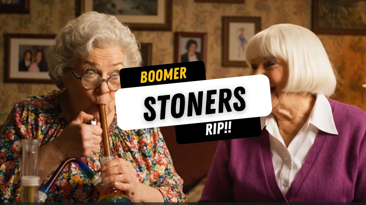 Boomer Stoners session two. Made with Veo3.
