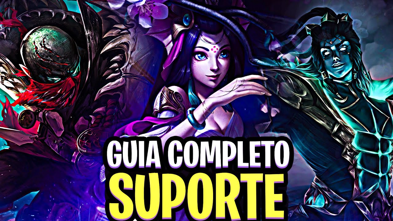 GUIA COMPLETO SUPORTE!!! JOGUE MELHOR QUE 99.9% DOS SUPORTE LOL WILD RIFT