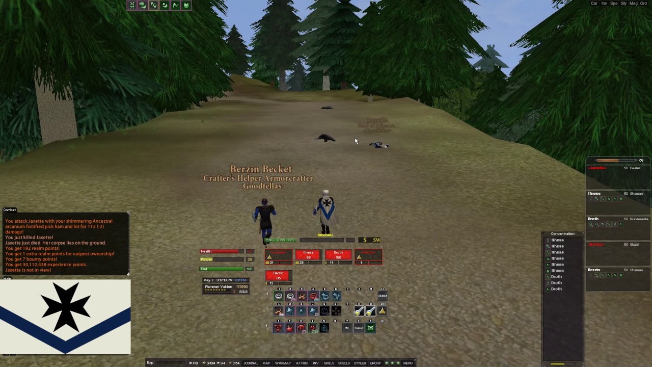 Daoc Uthgard 2 - Goodfellas 4/5 Men Group