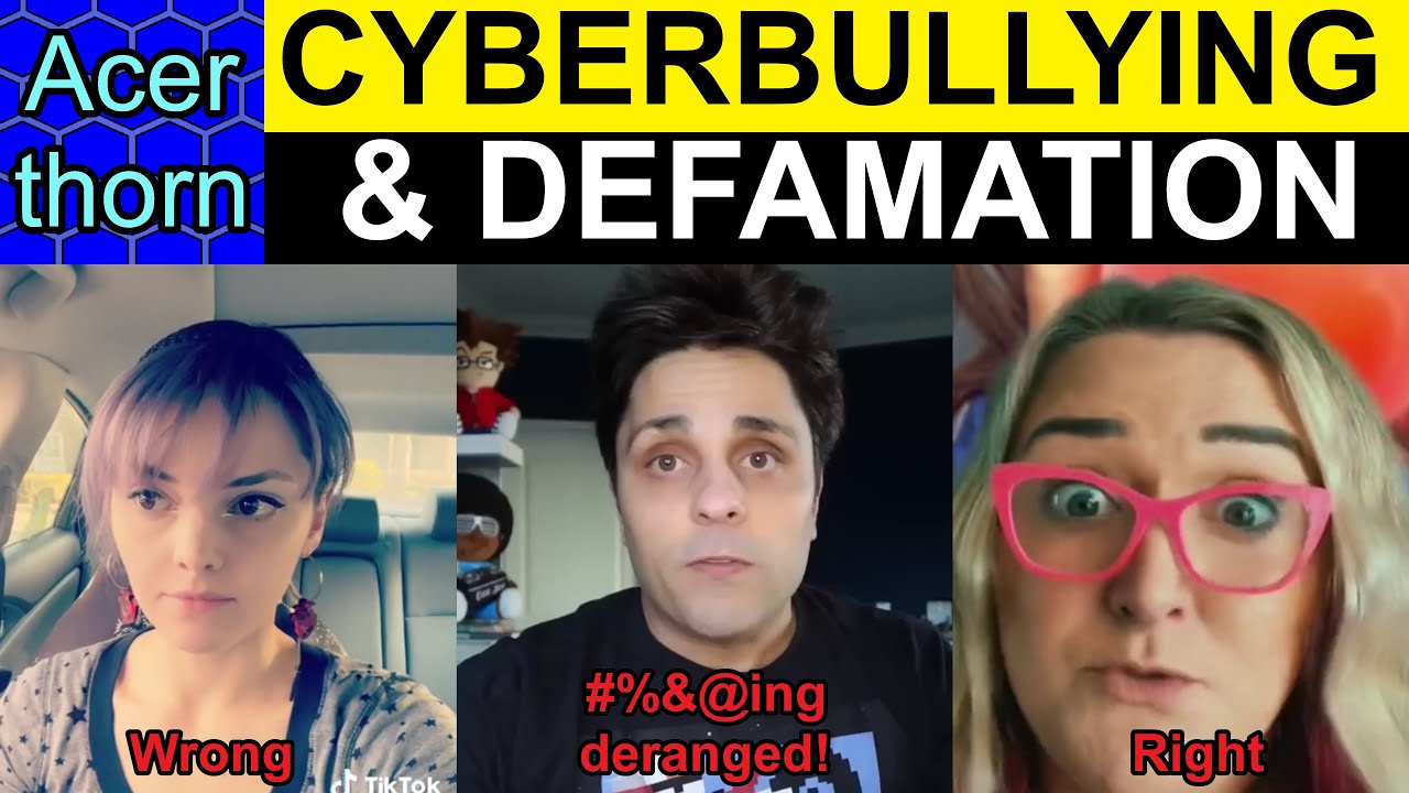 Defamation & cyberbullying is NEVER okay! - Replying to @RayWilliamJohnson  & @Laurenthemortician
