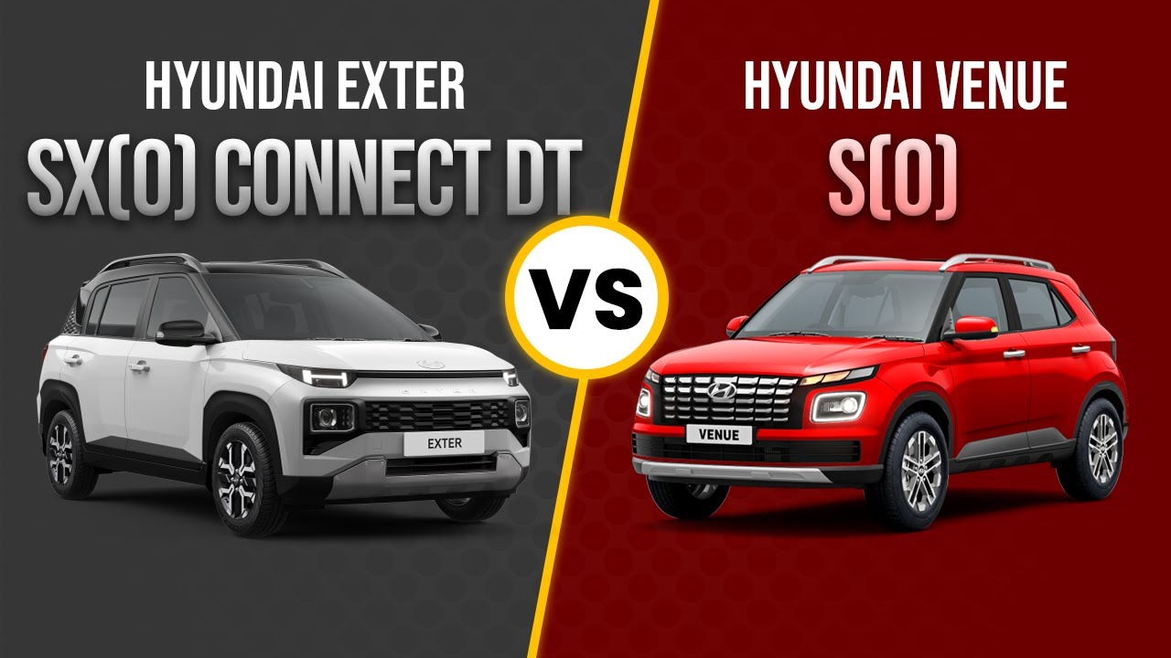 Exter SX(O) Connect DT vs Venue S(O) | Best Hyundai SUV under Rs 10 lakh | Part 3/3 | Dec 2023