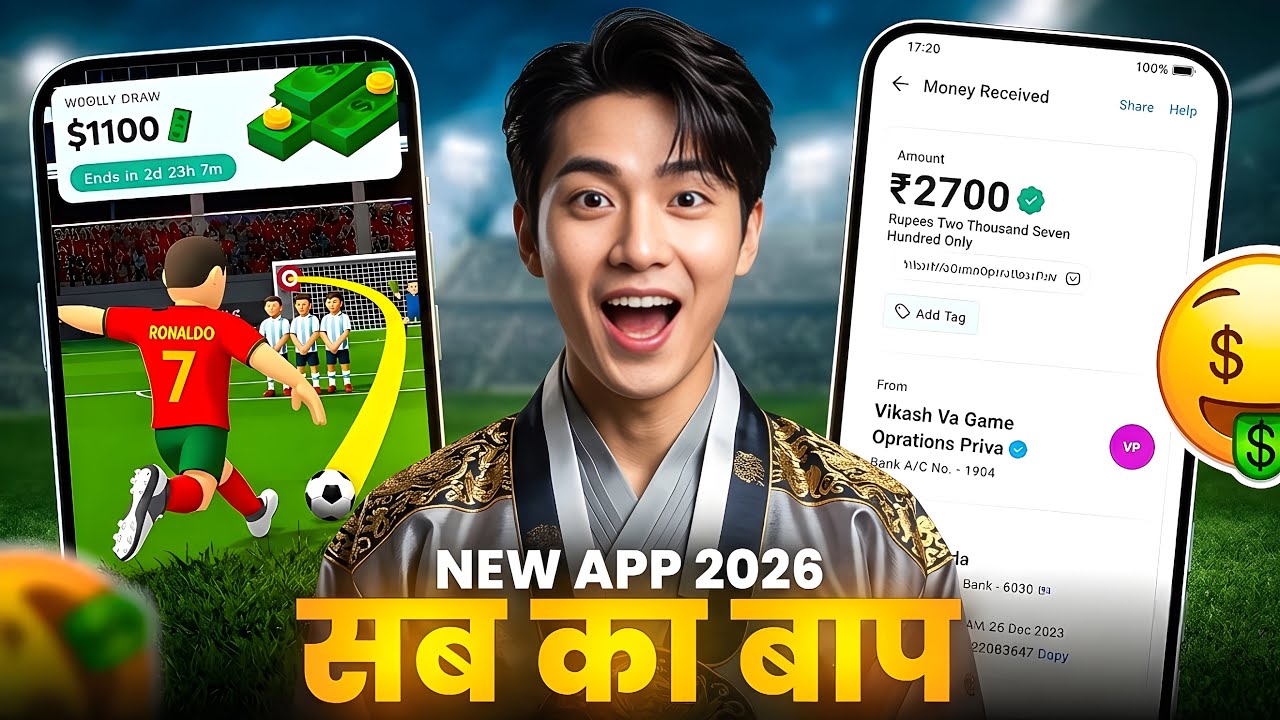 Money Earning App 2026 | NEW UPI MONEY EARNING APP | New Earning App Today