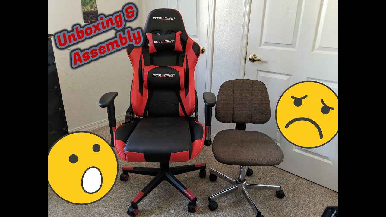 Unboxing and Assembly of The GTRACING Gaming / Office Chair